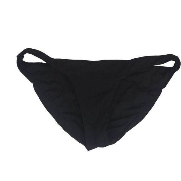 Robin Piccone Womens Black Bikini Bottom Swimwear Size S - Picture 1 of 4